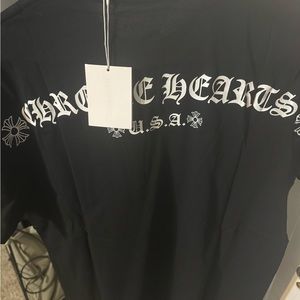 chrome hearts shirt size small fits like a medium